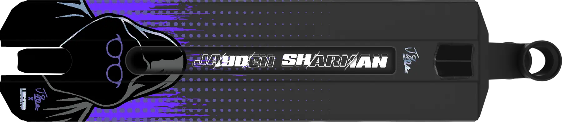 Lucky Jayden Sharman V4 deska na freestyle koloběžku fialová