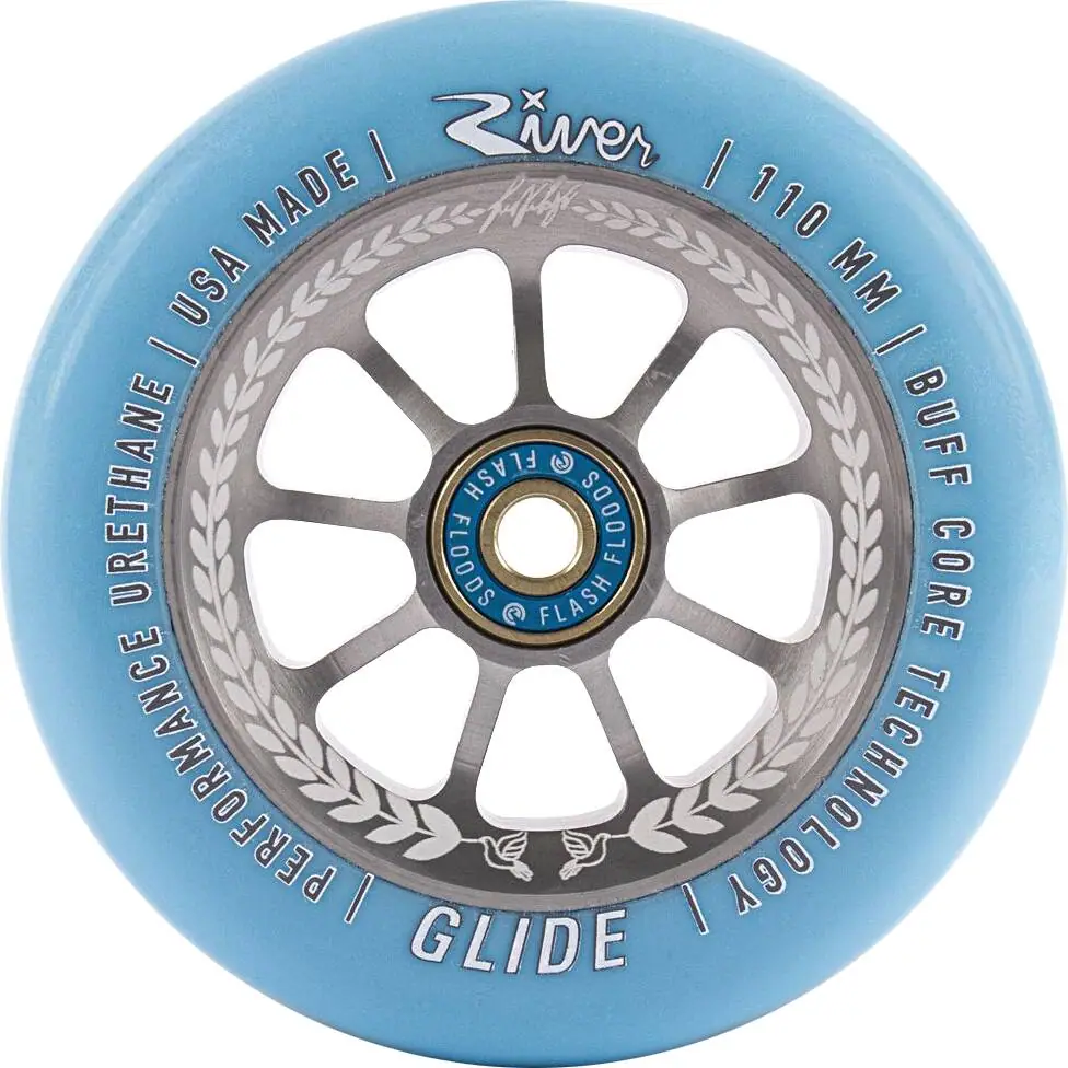 River Glide Juzzy Carter kolečka na freestyle koloběžku set 2ks 110mm Serenity