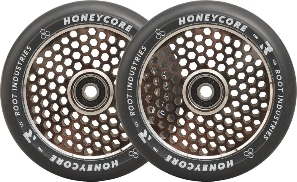 Root Honeycore Black 120mm Kolečko Na Koloběžku 2 Kusy 120mm Mirror