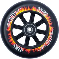 Longway Tyro Nylon Jádro Kolečko Na Koloběžku 110mm Black/Fire Flame