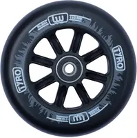 Longway Tyro Nylon Jádro Kolečko Na Koloběžku 110mm Black/White Flame