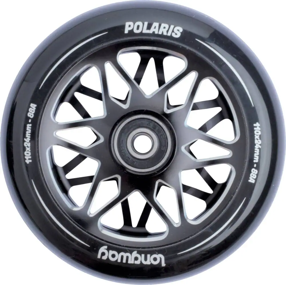 Longway Polaris kolečko na freestyle koloběžku 110mm černé