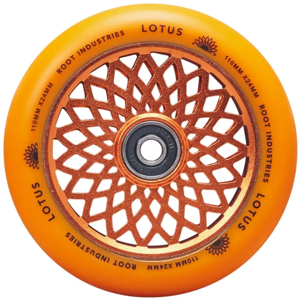 Root Lotus Kolečka Na Koloběžku 2-Balení 110mm Radiant Orange