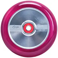 Grit H2O Kolečka pro koloběžku 2-Souprava 110mm Trans Pink/Polished