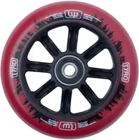Longway Tyro Nylon Jádro Kolečko Na Koloběžku 100mm Red/Black Flame