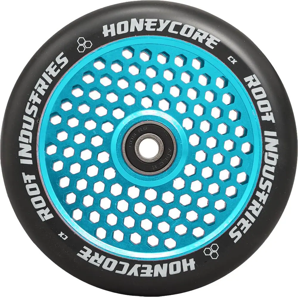 Root Honeycore Black 120mm Kolečko Na Koloběžku 2 Kusy 120mm Sky Blue