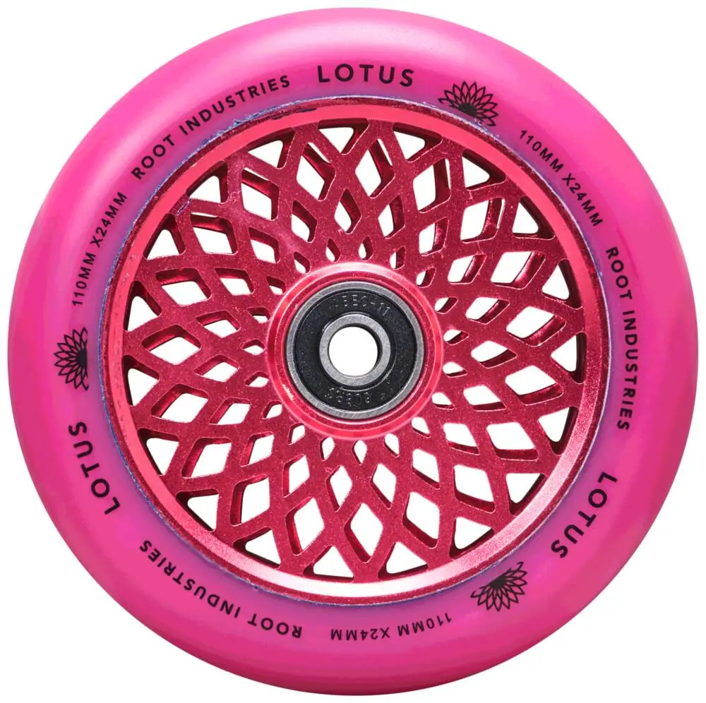 Root Lotus Kolečka Na Koloběžku 2-Balení 110mm Radiant Pink