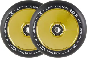 Root Air 110mm černá Kolečka pro koloběžku 2-balení 110mm Gold Rush